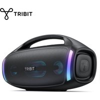 TRIBIT StormBox Blast 2 Bluetooth Speaker, 200W Power With Subwoofer Outdoor IP67 Party Speaker, 30H Playtime, LED, Mic Input