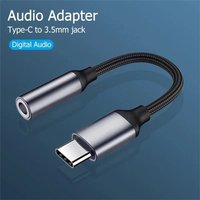 Type C to 3.5mm Audio Jack Adapter Earphone Cable Converter USB C to 3.5mm Headphone Adapter For iPhone 16 Samsung Xiaomi Huawei