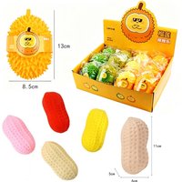 Soft Durian Fidget Toy Simulation Fruit Squeeze Toy Squishy Stress Relief Ball Sensory Decompression for Kids Adults Relaxation