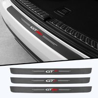 Car Decorative Stickers Tail Trunk Door Sill Protective Film for Peugeot GT GTLINE 407 607 508 3008 208 308 307 308 206 4008 207