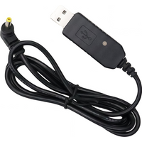 BaoFeng UV-S9 UV-5R+PLUS USB Charger Cable Compatible with UV-5R UV-82 UV10R BF-B3 plus AR-152 Walkie Talkie Battery Accessory