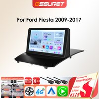 OSSURET 6115 Android Auto Radio Player für Ford Fiesta 2009-2017 Carplay Auto GPS 2DIN 8 core Auto multimedia Intelligente Stereo