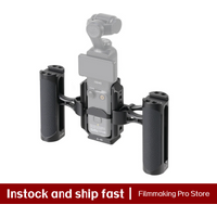 FOTGA Camera Cage For Pocket 3 Cage Aluminum Alloy Video Recording Rig 1/4" Threads For DJI Osmo Pocket 3 Gimbal Camera