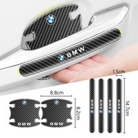 4/8pc Car Door Handle Bowl Sticker Protector Anti-collision Strip For BMW Performance F30 F10 E90 F20 E46 E60 E70 E39 E36 E87 X7