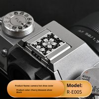 Cherry Blossom Metal hot Shoe Cover for Nikon Fujifilm Canon X100VI XT50 ZFC GR2 XM5 Z30 Z50 Decorative Accessories