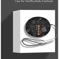 Silicone Case for OnePlus Buds4 Wireless Earphones Shockproof Slim Soft Protection Cover Earbuds Accessories with Strap