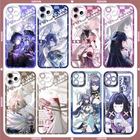 Genshin Impact Flins Columbina Varka Sandrone Phone Case For Samsung Galaxy S25 FE S24 S23 Ultra S22 S21 S20 Plus FE A56 A36 A26