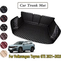Car Trunk Mat For VW Volkswagen Tayron GTE 2021 2022 2023 2024 2025 Dirt-resistant Fully Luxury Rear Cargo Tray Auto Accessories