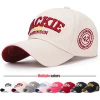 Fashion Classic Unisex Cotton Soft Top 3D Letter Embroidery Baseball Cap Men Women Outdoor Sport Casual Adjustable Snapback Hats