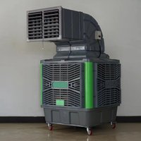 2024 NEW Model air cooler with long duct 18000cmh/22000cmh air cooler water cooling fan cooling fan