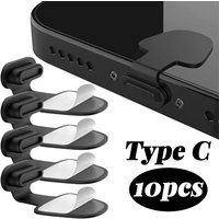 USB C Anti Loss Dust Plugs Type C Charging Port Cover for Iphone 16 15 Pro Max 16Plus 15plus Xiaomi Samsung Stopper Cap Dustplug