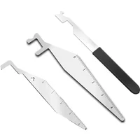 Multi-Purpose Heavy Duty Pry Bar Stainless Steel Mini Portable Emergency Rescue Tool for Firefighter Home Car Repair