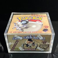 36Pack/Box PTCG PKM Fossil 1999 1ST EDITION Booster Box Whole Set FACTORY SEALED WOTC Proxy Card Enthusiasts&Collectors Gift Toy