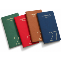 2027 Weekly & Monthly Planner, 4-Color Notebook Set, A5 Lined Journal for Office, School & Home Organization