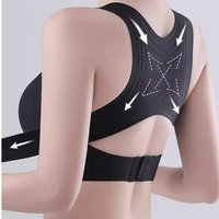 S-XXL High-quality Body-shaping Seamless Women's Underwear Without Steel Rings Front And Back Buckle Fitness Sports Bra