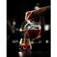 MHW-3BOMBER Hill Coffee Server Guide Extraction Pour Over Coffee Server Ergonomic Handle High-Borosilicate Glass For Barista