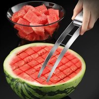 304 Stainless Steel Watermelon Knife Household Fruit Digging Ball Knife Watermelon Diced Cutting Tool