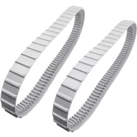 2 Pack 9983152-R2 Gray Tracks for Maytronics Dolphin Robotic Pool Cleaners Compatible with Dolphin Maytronics Models Parts