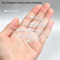 Fashion Car Emblem Sticker Car Body Decoration Sticker For Mercedes Benz AMG W177 W176 X166 X167 C257 C218 X253 C118 C117 H247