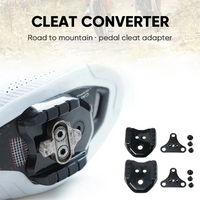 Bike Cleat Converter Road Bicycle To MTB Lock Pedal Plate Adapter Stabilizing Cleats Converter for SPD-SL Bike Accessories