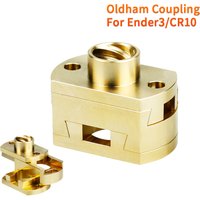 2PC High Quality T8X8mm Oldham Coupling With T8x8mm Nut For Ender3/CR10 T8 Z-axis Screw Voron VzBoT 3D printer Parts