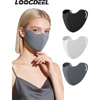 AliExpress NONE LOOGDEEL UV Sun Protection Summer Adjustable Breathable Men Women Outdoor Running Cycling Sports Mask Ice Silk Face Mask