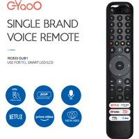 New RC833 GUB1 Voice Remote Control Suitable For TCL QLED Smart TV 50 55 65 75C645 P745 C745 C845