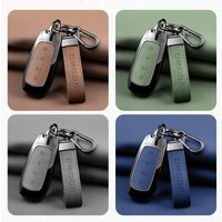 Zinc Alloy Car Key Case Cover Shell Holder for Chery Omoda 7 C7 shs phev 2026 2025 Protection Key Bag Keychain Car Accessories