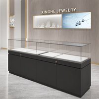 Shopping mall jewelry mobile phone glass display case, product exhibition cabinet, museum cultural relics