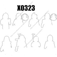 X0323 Action Figures Movie Building Blocks Bricks XH1794 XH1795 XH1796 XH1797 XH1798 XH1799 XH1800 XH1801 Gift Toys