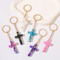 Cross Keychain and Durable Charm Keyring for Men & Women - Anniversary Gift Key Chain for Backpack & Car Keys Accessory