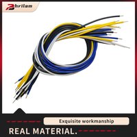 PHRILAM Set of 16pcs 22AWG Guitar Pickup Connection Wire Circuit Pickup Wire for Guitar and Other Musical Instruments,4 Colors