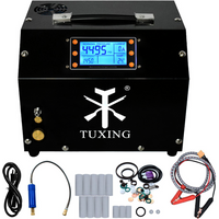 TUXING TXET063 300Bar High Pressure PCP Air Compressor Built-in power supply with LCD Display Digital Control System for Airgun image 4
