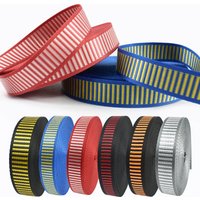 2-10M 15/20mm Nylon Stripe Webbing Strap Bag Belt Luggage Tapes Handmade Decor Ribbon Band Bias Binding DIY Sewing Accessories