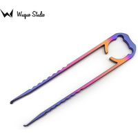 Chilkey Wuque Titanium Switch Puller Mechanical Keyboard Removal Tool Alloy Prism
