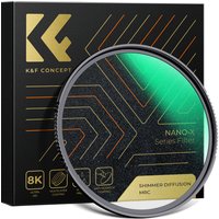 K&F CONCEPT 49-82mm Shimmer Diffusion 1 Nano X Microlight Mirror Glass Filter 28 Layers for Camera 49mm 58mm 62mm 67mm 77mm 82mm