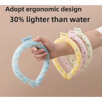 Hot! Japanese summer 28° heatstroke prevention cooling ice collar outdoor sports ice neck cooling ring cartoon PCM neck ring