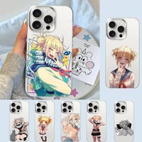 Anime Himiko Toga Cartoon Phone Case For IPhone 17 16 15 14 Plus 13 12 11 Pro Max Phone Back Cover Transparen