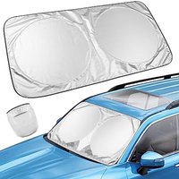 Car Front Sun Protection Parasol, Anti UV Folding Sun Visor, Windshield Interior Cover, Heat Shield Auto Accessories