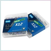 AliExpress GOLDIX KMC GO Waxed X12 Aurora colored bicycle chain 12S mountain bike/road bike chain 12V Blue Waxed Bike Chain Bicycle Accessories