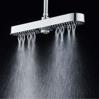 480mm Top Rain Showerhead 3 Mode Adujustable Supercharge Rainfall Spray High Pressure Shower head for Bathroom Accessories