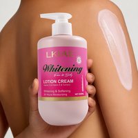 LKIAE Vitamin C and Vitamin E Lightening Body Lotion, Whitening, Softening, 24 Hours Moisturizing, Rapid Absorption, 500ml