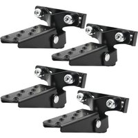 AliExpress APWIKOGER 1/2Pair MTB BMX Bike Pedal Folding Retro Motorcycle Clamp-on Foot Step Pegs Footrest Footpeg Parts Universal Bike Parts