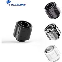 FREEZEMOD PC Water Cooling Soft Tube Hose Fittings Connector For 10x13mm/10x16mm Black Silver White GRGKN-H3 GRGKN-B3