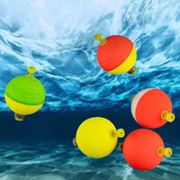 Weighted Fishing Bobbers Snap-on Spring Floats EVA Foam Push Button Clip on Floats Fly Fishing Trout Bass Crappie Catfish