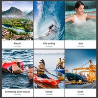 Retevis RB647 IP67 Waterproof Walkie Talkie Professional PMR Mini Two Way Radio USB C Charging VOX for Surfing Kayak Camping