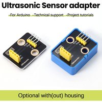 NEW Ultrasonic Adapter Module For Arduino Ultrasonic Module Compatible With Lego DIY Electronic Building Block