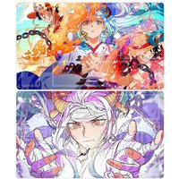 One Piece Yamato DIY Single OPCG battle table mat Anime Game Rubber Card Pad Mouse Pad Keyboard Pad 600*350*2mm