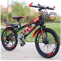 AliExpress NONE New children's bicycle 20 inch 22 inch mountain bike 8-15 year old bicycle student bike single speed variable speed disc brake