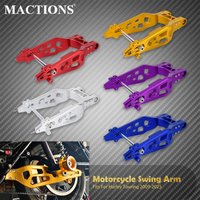 Motorcycle Swing Arm Rear Fork Front Rear Wheel Fork Stand Swingarm For Harley Touring Road King Street Electra Glide 2009-2023